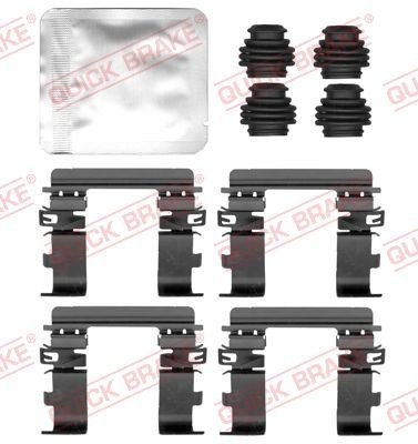 Tilbehørsett, skivebremse belegg QUICK BRAKE 109-0198