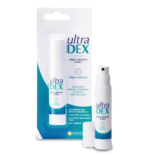 UltraDEX munnspray - Få en frisk pust umiddelbart