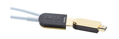 Supra HDMI 1.5m Høyhastighetskabel Blå med Gullkontakter Supra HDMI 1.5m Høyhastighetskabel Blå med Gullkontakter