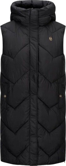 Conte Of Florence Long gilet flaine M sort dame