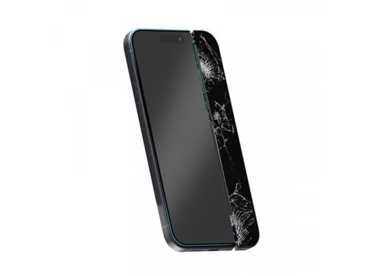 Crong Nano Glass - Uknuselig Hybridglass Iphone 15 Pro Max
