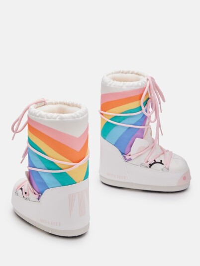 Moon Boot   Icon Unicorn White   23 26