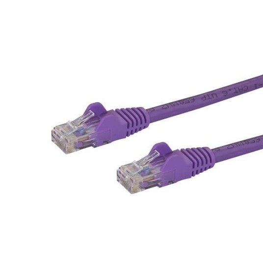 StarTech Patchkabel Cat6 Snagless 2 m Lilla
