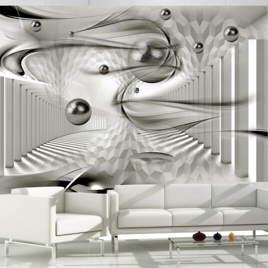 Fototapet Geometric Storm 100x70 - Artgeist sp. z o. o.