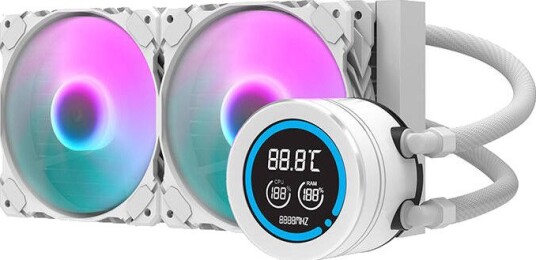 DarkFlash DN-D240 CPU vannkjøler 240mm RGB Hvit DarkFlash DN-D240 CPU vannkjøler 240mm RGB Hvit