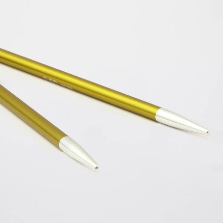 KnitPro Zing Utskiftbare Rundpinner Aluminium 9cm 7.00mm