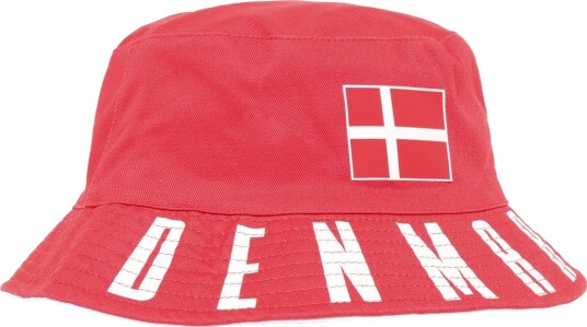 NeH Unisex Denmark Sunhat   Red   ONE SIZE