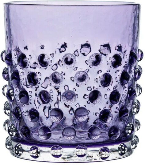 Anna Von Lipa Hobnail short drikkeglass 15 cl Indigo Anna Von Lipa Hobnail short drikkeglass 15 cl Indigo