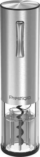 Prestigio Nemi Elektrisk Vinåpner Sett (Sølv)