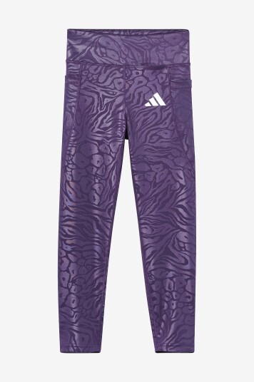 Adidas Sport Performance Treningstights JG Opt PR Leg Lilla Adidas Sport Performance Treningstights JG Opt PR Leg Lilla