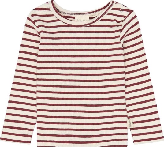 Petit Piao Ppsky L_S Tee   SYRAH STRIPED   122