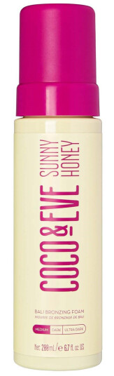 Coco & Eve Sunny Honey Bali Bronzing Foam Medium 200 ml Selvbruning Coco & Eve Sunny Honey Bali Bronzing Foam Medium 200 ml Selvbruning