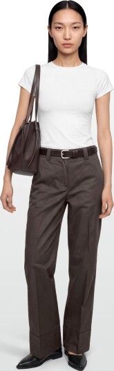 ROUGE EDIT Roufransiska Rw Wf Fl Trouser/1 Brown 42