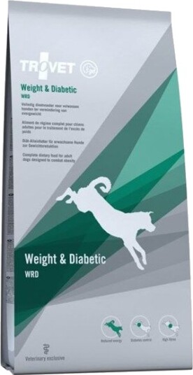 Trovet Weight & Diabetic Wrd Tørrfôr Til Hund Kylling 12.5 kg