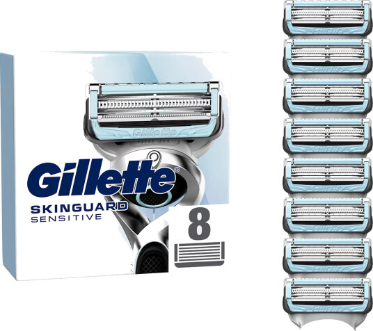Gillette SkinGuard Sensitive 8 stk. Barberblader