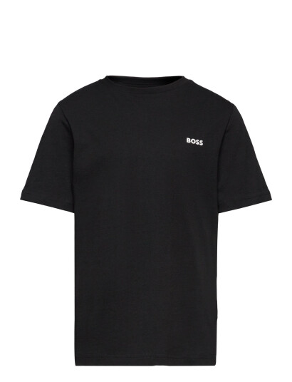 BOSS Short Sleeves Tee-Shirt Black 128 BOSS Short Sleeves Tee-Shirt Black 128