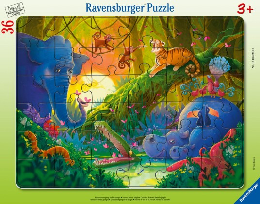 Ravensburger Puslespill 36 Jungel Ravensburger Puslespill 36 Jungel