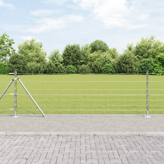 Markgjerde 0.8x100 m Galvanisert Stål