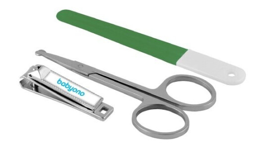Babyono Neglklipper Sett Green Babyono Neglklipper Sett Green