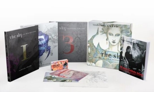 The Sky: The Art Of Final Fantasy Boxed Set (Second Edition) Av Yoshitaka Amano