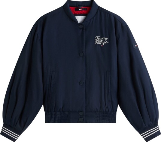 Tommy Hilfiger Overgangsjakke Bomber Dark Natt Navy Tommy Hilfiger 10 år (140) Overgangsjakke Marineblå