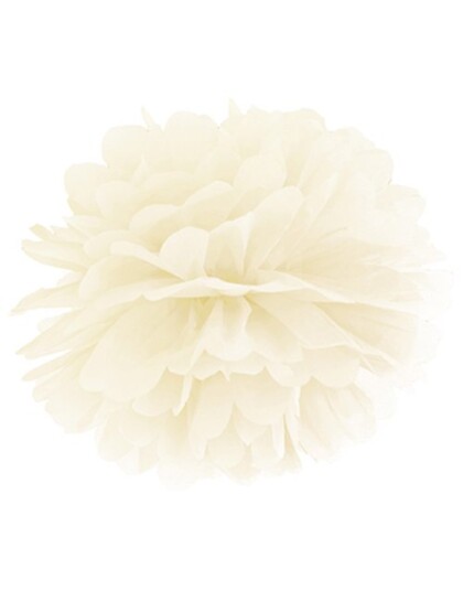 Kremfarget Pom Pom 25 cm Kremfarget Pom Pom 25 cm