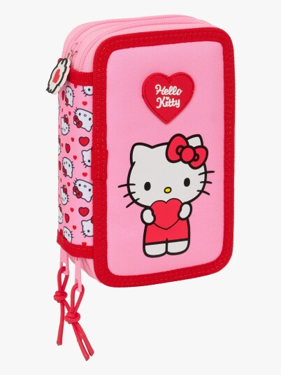 Hello Kitty Fylt Trippelpennal 37 Deler Rosa