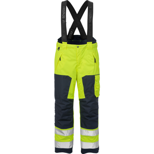 Fristads Vinterbyxa Airtech® 2035 Gtt, Klass 2 Varsel Gul/marinblå M