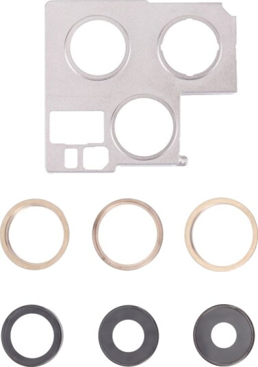 Sunsky iPhone 13 Pro Kameralinse + Bracket - Gull