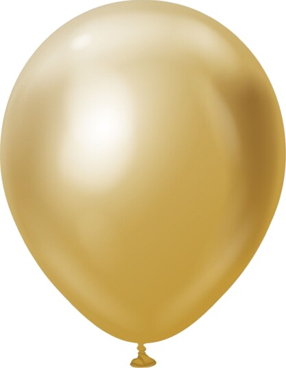 Ballongkungen Ballonger Professional Gull Krom 100-pakning 1125001-100
