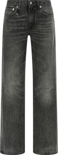 R13 Dame Jeans Grå W29,