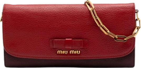 Miu Miu Dame Rød