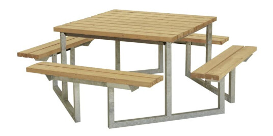 Piknikbord PLUS Twist 204 cm ThermoWood Piknikbord PLUS Twist 204 cm ThermoWood