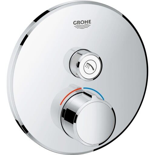 Grohe Grohtherm SmartControl termostat For innbygging, 1 uttak, Krom