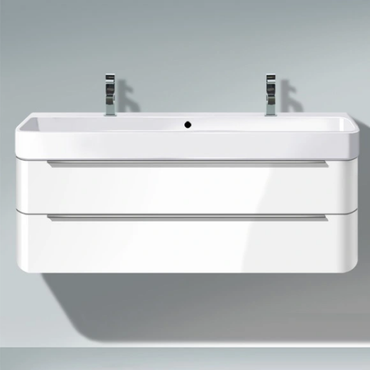 Duravit Happy D.2 Møbelservant 1200x505 mm, 2 blanderhull Duravit Happy D.2 Møbelservant 1200x505 mm, 2 blanderhull
