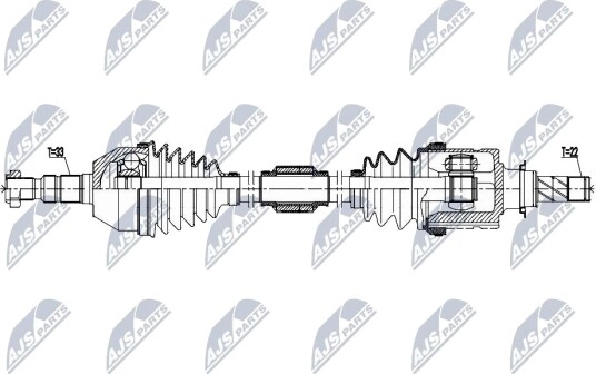 NTY NPW PL 179 Drivaksel