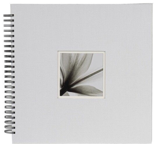 DÃRR UniTex Spiral Fotoalbum (34x34cm) Hvit