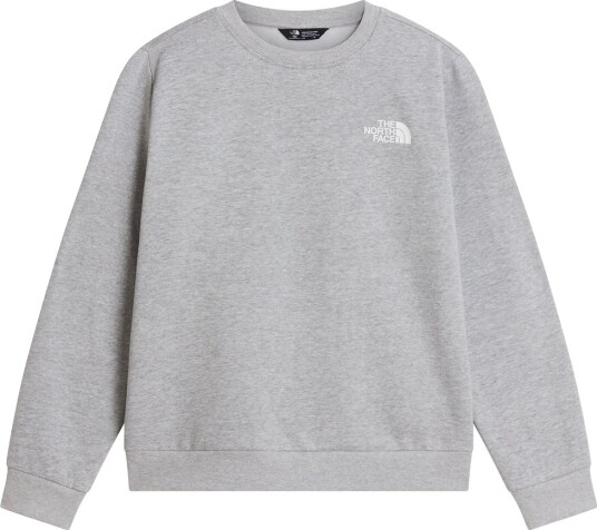 The North Face Collegegenser Teen Evo TNF Pale Grey H The North Face 12 år (152) Collegegenser Grå Svart