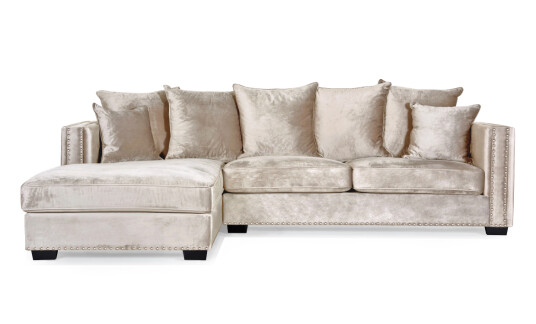 Soffadirekt MANHATTAN Divansofa venstre Beige Soffadirekt MANHATTAN Divansofa venstre Beige