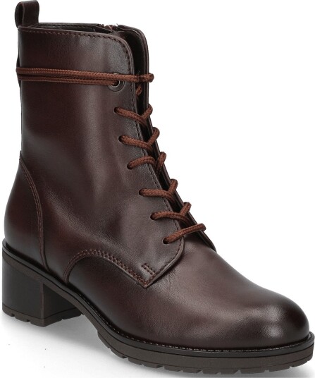 Gabor Laced Ankle Boot COGNAC 36