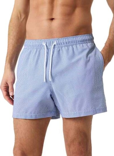 Björn Borg Borg Seersucker Swim Shorts   Blue   M