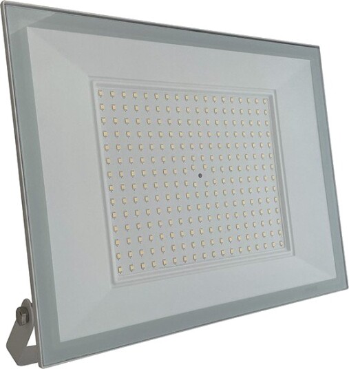 V Tac 200W LED lyskaster IP65 hvit 4000K utendørs fasadebelysning Kulør : Nøytral