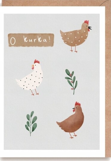 Cardie Gratulasjonskort O Kurka! K163