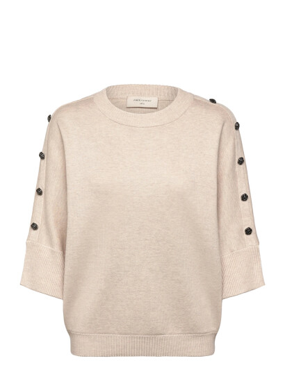 FREE/QUENT Fqani-Pullover - Cream - XS FREE/QUENT Fqani-Pullover - Cream - XS