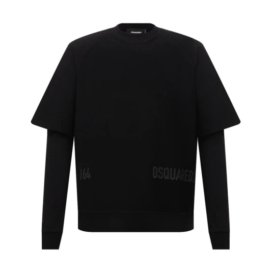 Dsquared2 Herre Topper Svart L Dsquared2 Herre Topper Svart L