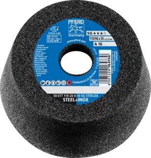 Pferd Cup Wheels Sg Steelox, 11 Cm, 2 Stykker