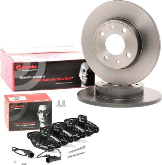 BREMBO BRB3405N0446 Bremseskiver og -klosser
