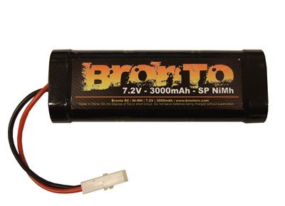Bronto 7.2V 3000mAh - Bronto SP - Ni-Mh - Tamiya plugg Bronto 7.2V 3000mAh - Bronto SP - Ni-Mh - Tamiya plugg