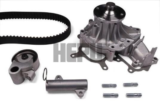 Vannpumpe + tannremmsett HEPU PK76740 Vannpumpe + tannremmsett HEPU PK76740