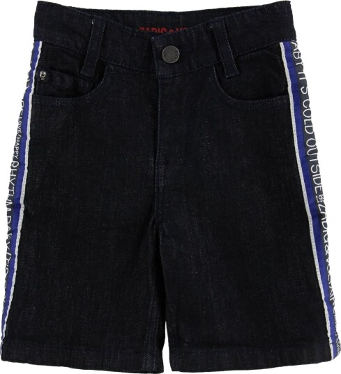 Zadig & Voltaire Shorts Mørk Denim m. Tekst Zadig & Voltaire 10 år 140 Shorts Blå